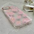 قاب گوشی iPhone 13 - iPhone 14 آیفون شفاف PC CASE شفاف پشت طلق فانتزی طرح گل کد 157811