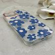 قاب گوشی iPhone 13 - iPhone 14 آیفون شفاف PC CASE شفاف پشت طلق فانتزی طرح گل کد 157812