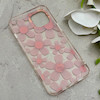 قاب گوشی iPhone 13 - iPhone 14 آیفون شفاف PC CASE شفاف پشت طلق فانتزی طرح گل کد 157813