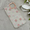 قاب گوشی iPhone 13 - iPhone 14 آیفون شفاف PC CASE شفاف پشت طلق فانتزی طرح گل کد 157814