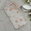 قاب گوشی iPhone 13 - iPhone 14 آیفون شفاف PC CASE شفاف پشت طلق فانتزی طرح گل کد 157814