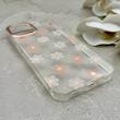 قاب گوشی iPhone 13 - iPhone 14 آیفون شفاف PC CASE شفاف پشت طلق فانتزی طرح گل کد 157814