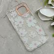 قاب گوشی iPhone 13 - iPhone 14 آیفون شفاف PC CASE شفاف پشت طلق فانتزی طرح گل کد 157816