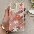 قاب گوشی iPhone 13 - iPhone 14 آیفون شفاف PC CASE شفاف پشت طلق فانتزی طرح گل کد 157817