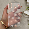 قاب گوشی iPhone X - XS آیفون شفاف PC CASE شفاف پشت طلق فانتزی طرح گل کد 157820