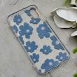 قاب گوشی iPhone X - XS آیفون شفاف PC CASE شفاف پشت طلق فانتزی طرح گل کد 157823