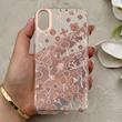 قاب گوشی iPhone X - XS آیفون شفاف PC CASE شفاف پشت طلق فانتزی طرح گل کد 157825