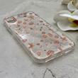 قاب گوشی iPhone X - XS آیفون شفاف PC CASE شفاف پشت طلق فانتزی طرح گل کد 157825