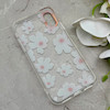 قاب گوشی iPhone X - XS آیفون شفاف PC CASE شفاف پشت طلق فانتزی طرح گل کد 157826