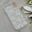 قاب گوشی iPhone X - XS آیفون شفاف PC CASE شفاف پشت طلق فانتزی طرح گل کد 157826