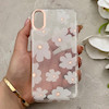 قاب گوشی iPhone X - XS آیفون شفاف PC CASE شفاف پشت طلق فانتزی طرح گل کد 157826