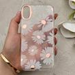 قاب گوشی iPhone X - XS آیفون شفاف PC CASE شفاف پشت طلق فانتزی طرح گل کد 157827