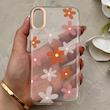 قاب گوشی iPhone X - XS آیفون شفاف PC CASE شفاف پشت طلق فانتزی طرح گل کد 157830