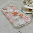قاب گوشی iPhone X - XS آیفون شفاف PC CASE شفاف پشت طلق فانتزی طرح گل کد 157830