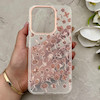 قاب گوشی Redmi 15C - Poco C85 شیائومی شفاف PC CASE شفاف پشت طلق فانتزی طرح گل کد 157845