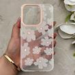 قاب گوشی Redmi 15C - Poco C85 شیائومی شفاف PC CASE شفاف پشت طلق فانتزی طرح گل کد 157850