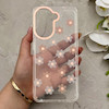 قاب گوشی Redmi A5 - Poco C71 شیائومی شفاف PC CASE شفاف پشت طلق فانتزی طرح گل کد 157857
