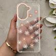 قاب گوشی Redmi A5 - Poco C71 شیائومی شفاف PC CASE شفاف پشت طلق فانتزی طرح گل کد 157857