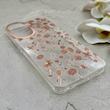 قاب گوشی Redmi A5 - Poco C71 شیائومی شفاف PC CASE شفاف پشت طلق فانتزی طرح گل کد 157860