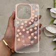 قاب گوشی Redmi Note 14 4G شیائومی شفاف PC CASE شفاف پشت طلق فانتزی طرح گل کد 157869