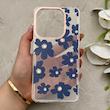 قاب گوشی Redmi Note 14 4G شیائومی شفاف PC CASE شفاف پشت طلق فانتزی طرح گل کد 157871
