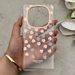 قاب گوشی Redmi Note 14 Pro 4G شیائومی شفاف PC CASE شفاف پشت طلق فانتزی طرح گل کد 157879