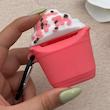 کاور AirPods 1 - 2 اپل سیلیکونی طرح دار برجسته استارباکس کد 156336