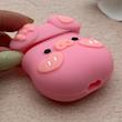 کاور AirPods 1 - 2 اپل سیلیکونی طرح دار برجسته خوک کیوت کد 156337