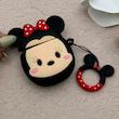 کاور AirPods 1 - 2 اپل سیلیکونی طرح دار برجسته میکی موس کد 156340