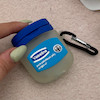 کاور AirPods 1 - 2 اپل سیلیکونی طرح دار برجسته Vaseline کد 156343