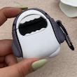 کاور AirPods 1 - 2 اپل سیلیکونی طرح دار برجسته کیوت کد 156347