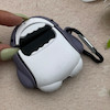 کاور AirPods 1 - 2 اپل سیلیکونی طرح دار برجسته کیوت کد 156347