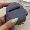 کاور AirPods 1 - 2 اپل سیلیکونی طرح دار برجسته کیوت کد 156347