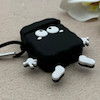 کاور AirPods 1 - 2 اپل سیلیکونی طرح دار برجسته هپل کد 156348