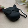 کاور AirPods 1 - 2 اپل سیلیکونی طرح دار برجسته سگ بولداگ کد 156351