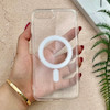 قاب گوشی iPhone 7 Plus - iPhone 8 Plus آیفون اورجینال اسپیس مگ سیف Space Mag safe طرح طلقی شیشه ای شفاف کد 155110