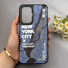 قاب گوشی Galaxy A17 سامسونگ پشت گلس آینه ای اورجینال BENKS طرح NEWYORK CITY کد E21-157470