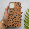 قاب گوشی iPhone 11 آیفون مخملی پلنگی Leopard ایربگ دار کد 157570