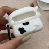 کاور AirPods 3 اپل سیلیکونی طرح دار برجسته گاو کیوت کد 156361