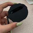 کاور AirPods 4 اپل سیلیکونی طرح دار برجسته هپل کد 156368