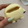کاور AirPods 4 اپل سیلیکونی طرح دار برجسته کیوت کد 156370