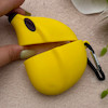 کاور  Airpods Pro 2 اپل سیلیکونی طرح دار برجسته موز کد 156373