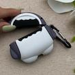 کاور  Airpods Pro 2 اپل سیلیکونی طرح دار برجسته کیوت کد 156375