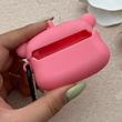 کاور  Airpods Pro 2 اپل سیلیکونی طرح دار برجسته کیوت کد 156376