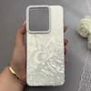 قاب گوشی Redmi A5 - Poco C71 شیائومی براش HARD IMD موج دار محافظ لنز نگین دار لاکچری طرح پروانه کد 156899