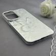 قاب گوشی Galaxy A37 سامسونگ براش HARD IMD موج دار محافظ لنز نگین دار لاکچری طرح پروانه کد 156902