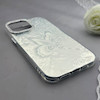 قاب گوشی iPhone 13 Pro Max آیفون براش HARD IMD موج دار محافظ لنز نگین دار لاکچری طرح پروانه کد 156905