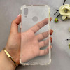 قاب گوشی Galaxy A10S سامسونگ پشت طلقی HARD سخت شیشه ای شفاف محافظ لنزدار کپسولی بی رنگ کد 156920