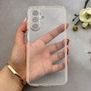قاب گوشی Galaxy A17 سامسونگ پشت طلقی HARD سخت شیشه ای شفاف محافظ لنزدار کپسولی بی رنگ کد 156923