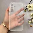 قاب گوشی Galaxy A37 سامسونگ پشت طلقی HARD سخت شیشه ای شفاف محافظ لنزدار کپسولی بی رنگ کد 156926